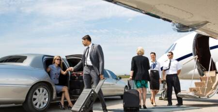 Private airport transfers in Melbourne.